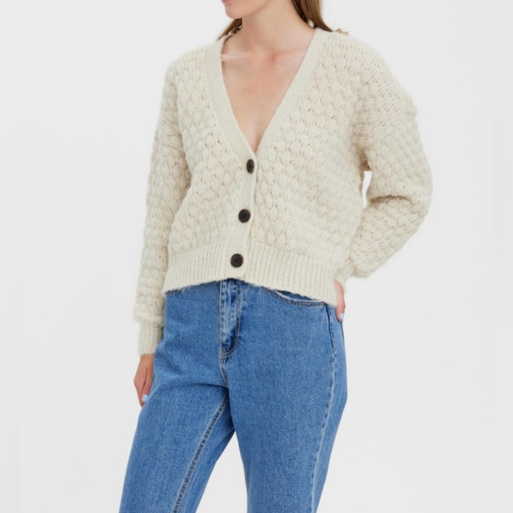 🛑🛑🛑VERO moda POINTELLE cardigan - Picture 7 of 9